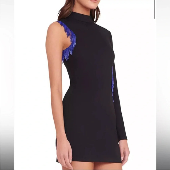 STAUD Kirsten beaded mini dress - Picture 2 of 13